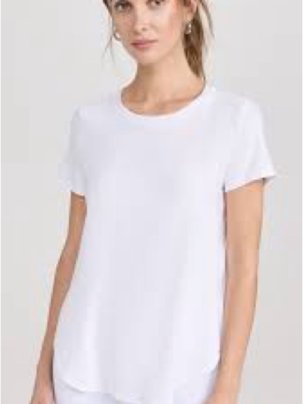 Beyond Yoga on the down featherweight White Tee large